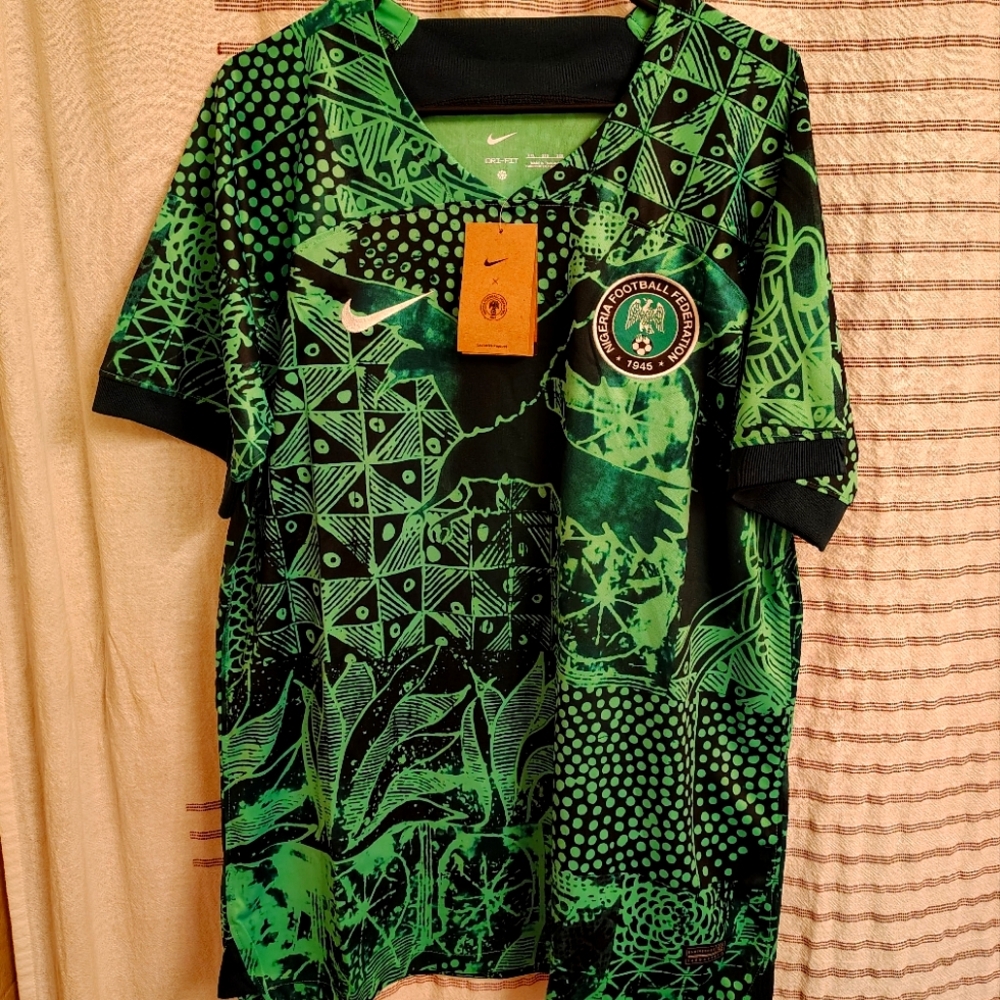 Nike Nigeria soccer jersey